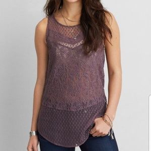 American eagle lace top